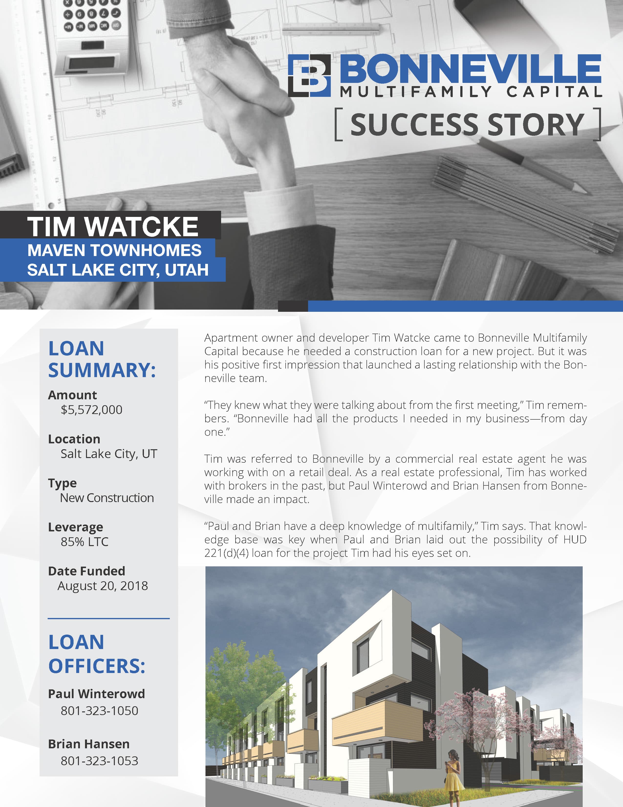 Success Story_Maven Townhomes_Page_1